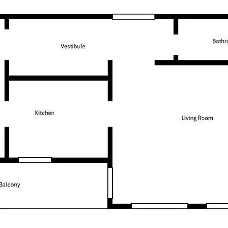 Apartment 1br In The Center Of
